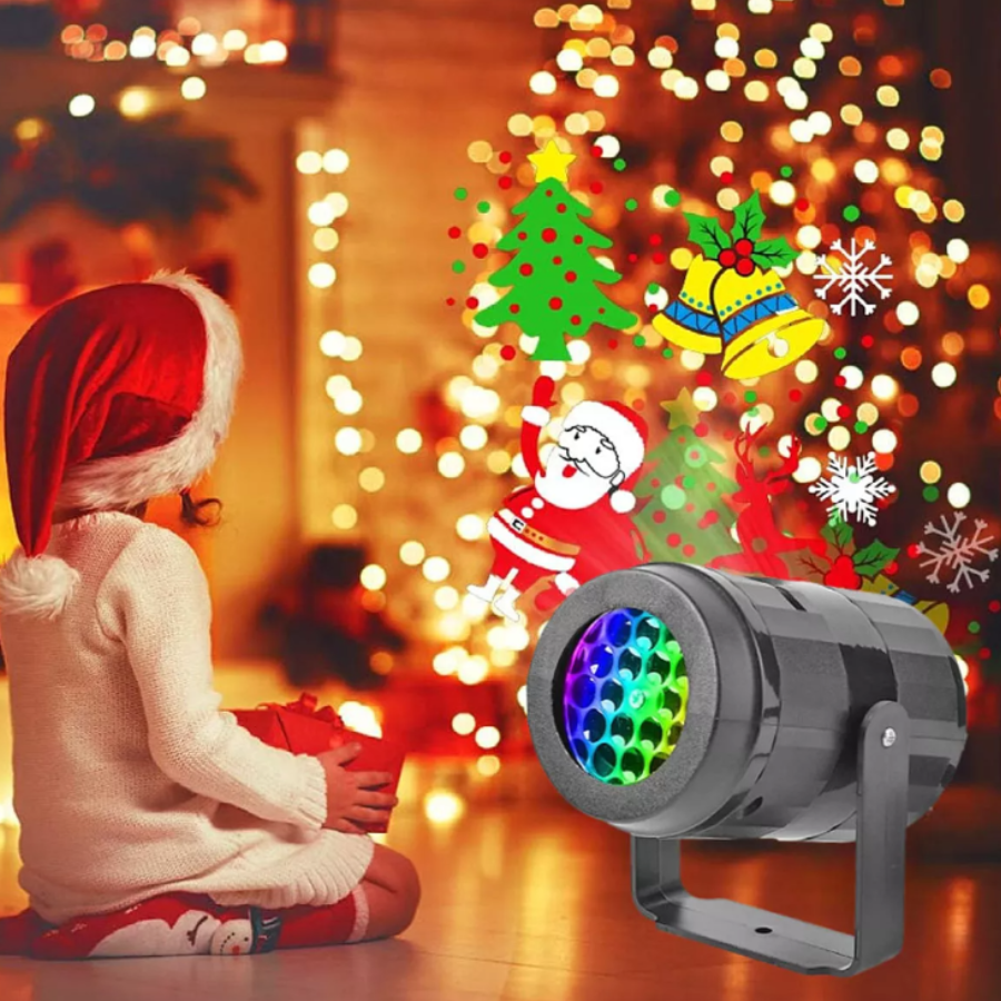 Luz De Proyección Laser Proyector Navida