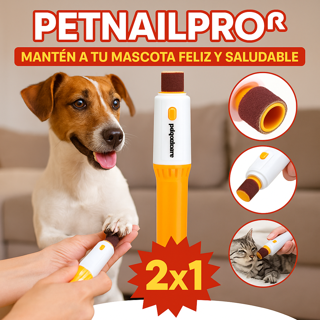 2x1 PetNailPro®LIMA PARA MASCOTAS