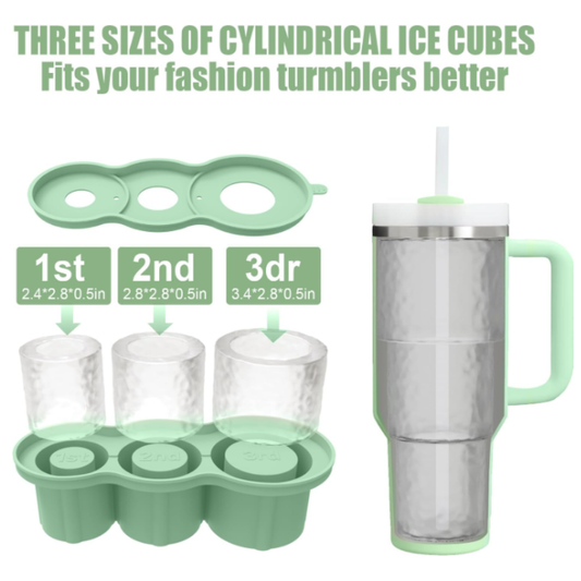 Bandeja Molde 3 Cubos de Hielo Stanley