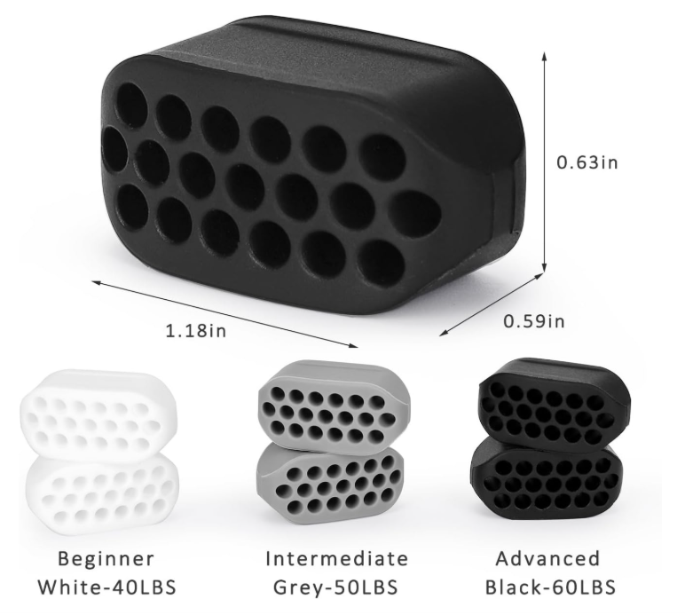 Ejercitador de Mandibula 6 pcs