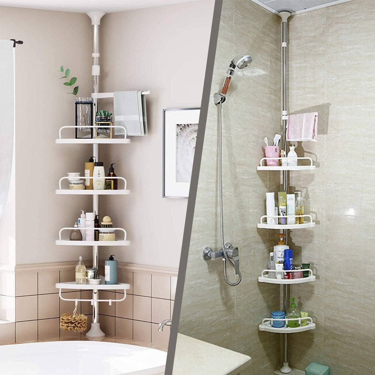 ClariBath®ESTANTE ESQUINERO DE DUCHA