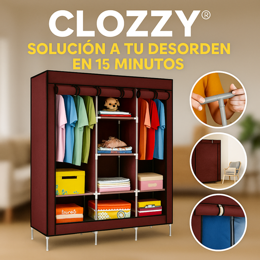 Clozzy® ESTANTE ORGANIZADOR  DE ROPA