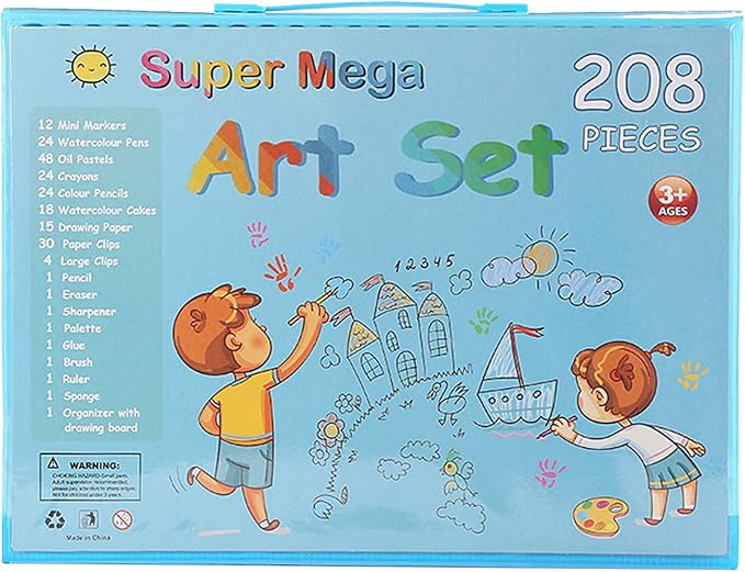 kit dibujo  210 pzas Juego de Pintura